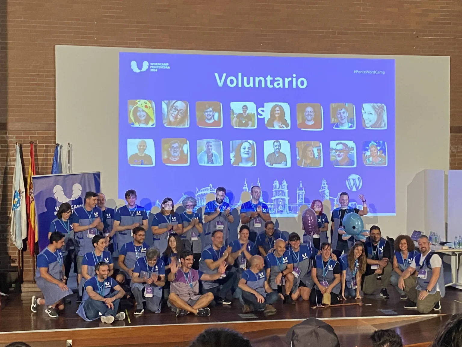 WordCamp Pontevedra 2024 - Equipo organizadores y voluntarios